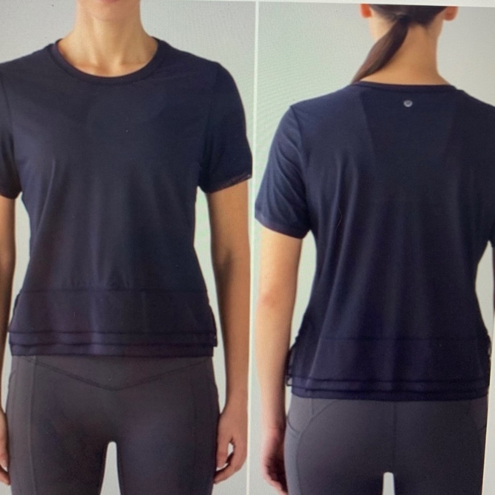 Black lululemon top